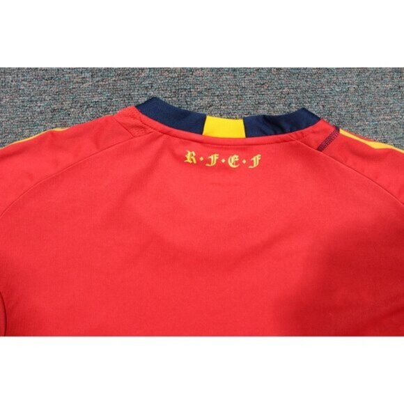 Real Federacion Espanola De Futbol Jersey Shirt Adult XL Adidas Football Spain - Picture 7 of 7